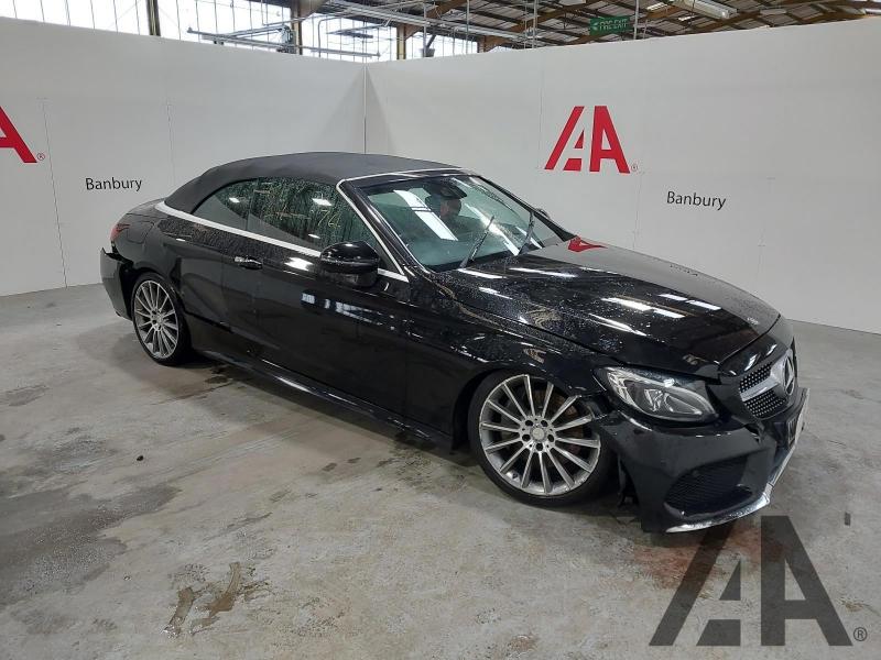 2016 MERCEDES C-CLASS C 250 D AMG LINE 2143cc TURBO DIESEL AUTOMATIC 2 DOOR CONVERTIBLE