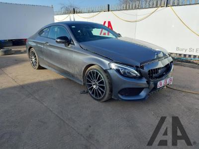 Image of 2018 MERCEDES C-CLASS C 200 AMG LINE PREMIUM 1991cc TURBO PETROL AUTOMATIC 2 DOOR COUPE