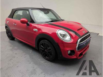 Image of 2016 MINI CONVERTIBLE COOPER S 1998cc TURBO PETROL AUTOMATIC 6 Speed 2 DOOR CONVERTIBLE