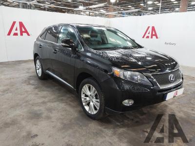 Image of 2010 LEXUS RX 450H SE-I 3456cc PETROL/ELECTRIC CVT 1 Speed 5 DOOR ESTATE