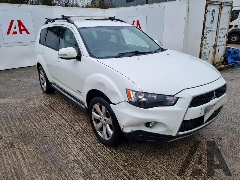 2012 MITSUBISHI OUTLANDER DI-D GX 3 2268cc TURBO DIESEL MANUAL 6 Speed 5 DOOR ESTATE