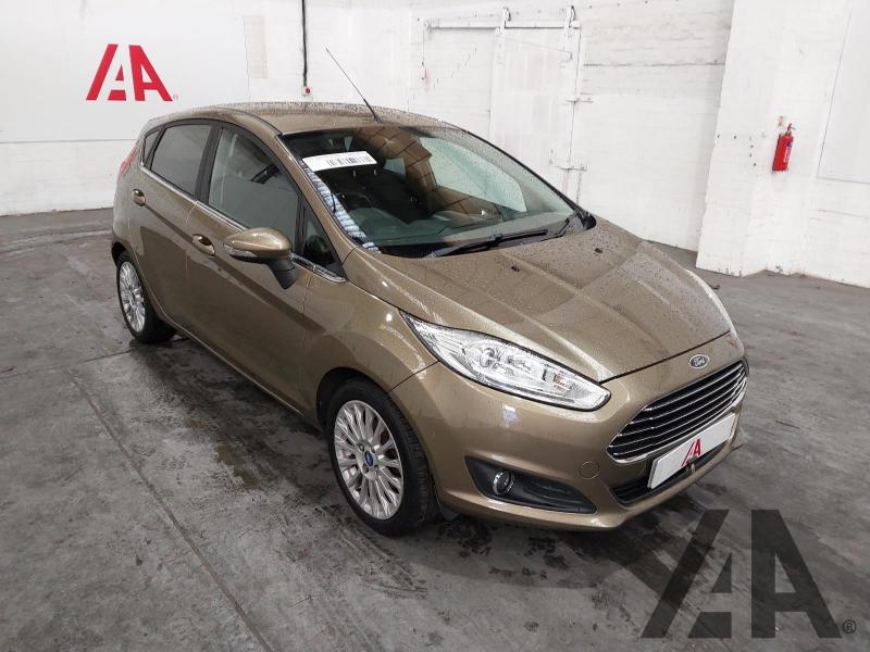 2014 FORD FIESTA TITANIUM TDCI 1499cc TURBO DIESEL MANUAL 5 Speed 5 DOOR HATCHBACK