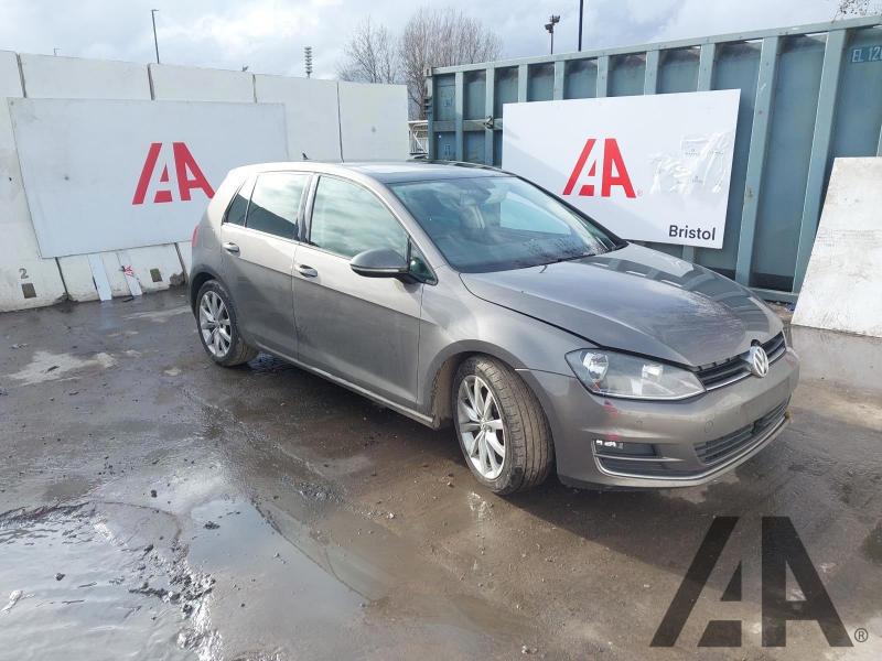 2013 VOLKSWAGEN GOLF GT TDI BLUEMOTION TECHNOLOGY 1968cc TURBO DIESEL MANUAL 6 Speed 5 DOOR HATCHBACK