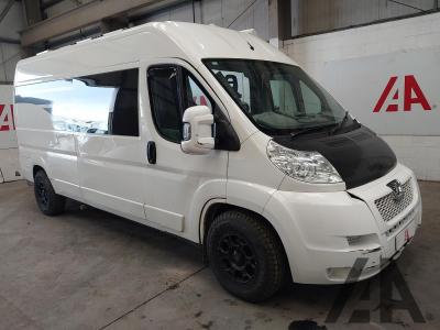 Image of 2009 PEUGEOT BOXER 333 L3H2 LWB SHR 2999cc TURBO DIESEL MANUAL CAMPER