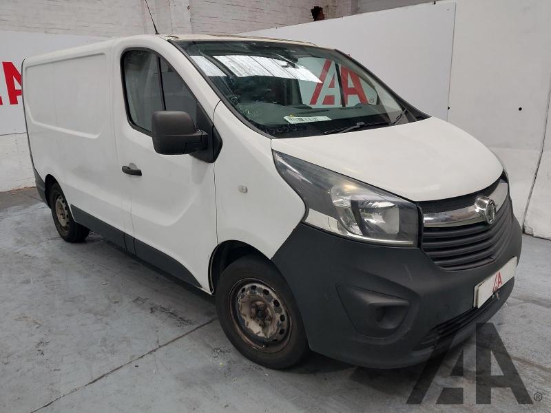 2016 VAUXHALL VIVARO 2700 L1H1 CDTI P/V 1598cc TURBO DIESEL MANUAL 6 Speed PANEL VAN