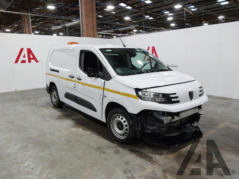 2024 PEUGEOT PARTNER BLUEHDI PROFESSIONAL L2 1499cc TURBO DIESEL MANUAL 2 DOOR PANEL VAN