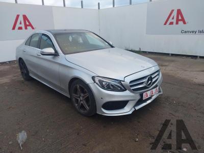 Image of 2016 MERCEDES C-CLASS C220 D AMG LINE PREMIUM 2143cc TURBO DIESEL AUTOMATIC 4 DOOR SALOON