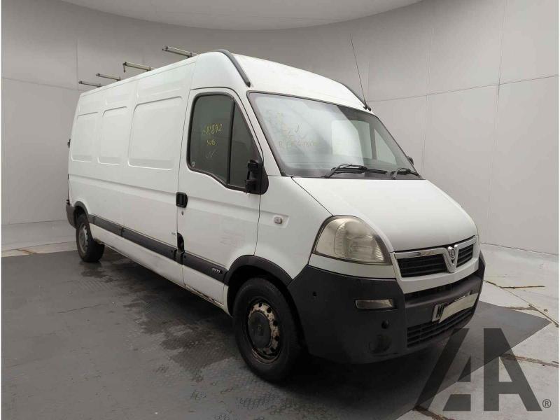 2008 VAUXHALL MOVANO 3500 LWB H/R CDTI 2464cc TURBO DIESEL MANUAL 6 Speed PANEL VAN