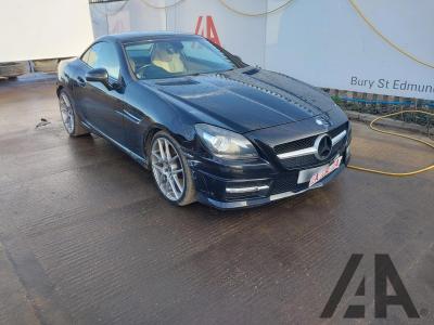 2012 MERCEDES SLK SLK200 BLUEEFFICIENCY AMG SPOR 1796cc TURBO PETROL AUTOMATIC 7 Speed 2 DOOR CONVERTIBLE