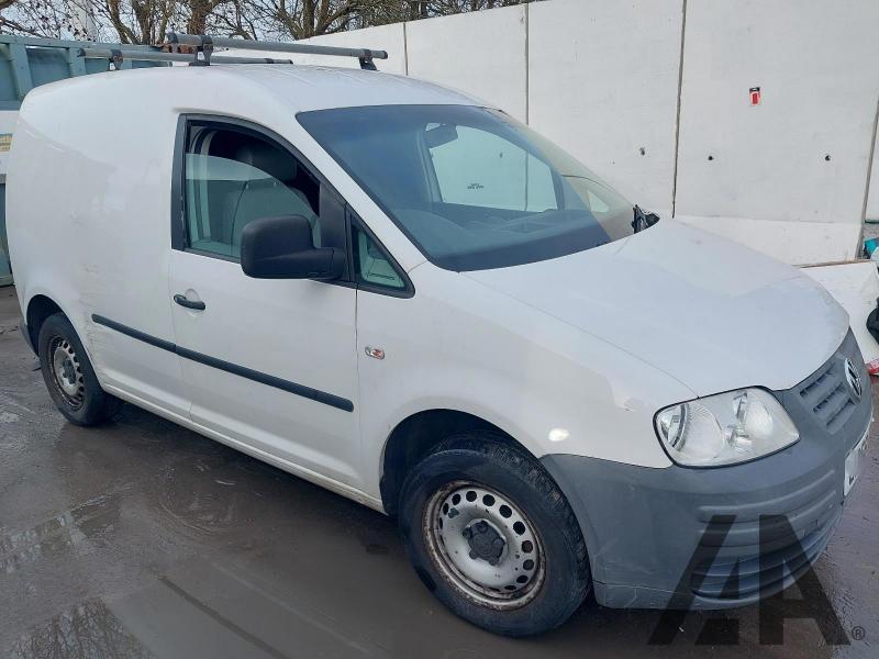 2009 VOLKSWAGEN CADDY C20 SDI 1968cc TURBO DIESEL MANUAL 5 DOOR PANEL VAN