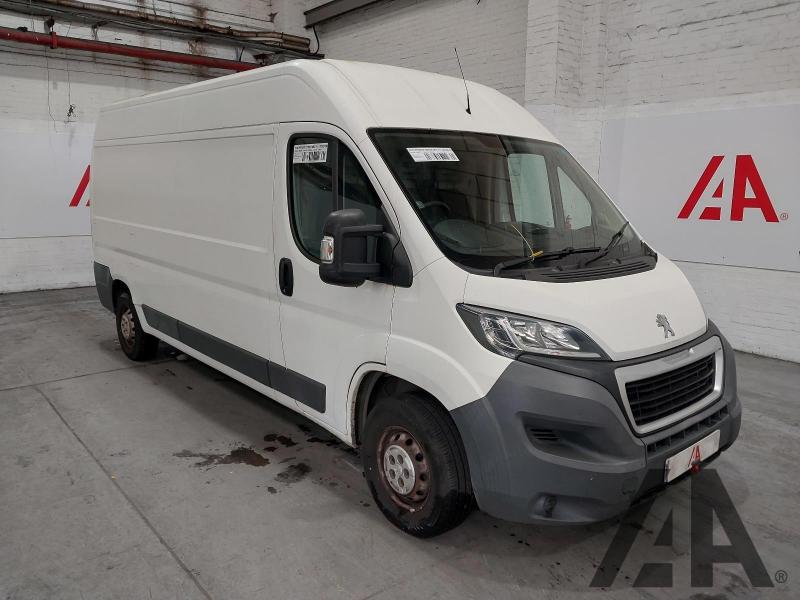 2016 PEUGEOT BOXER BLUE HDI 335 L3H2 PROFESSIONAL 1997cc TURBO DIESEL MANUAL PANEL VAN
