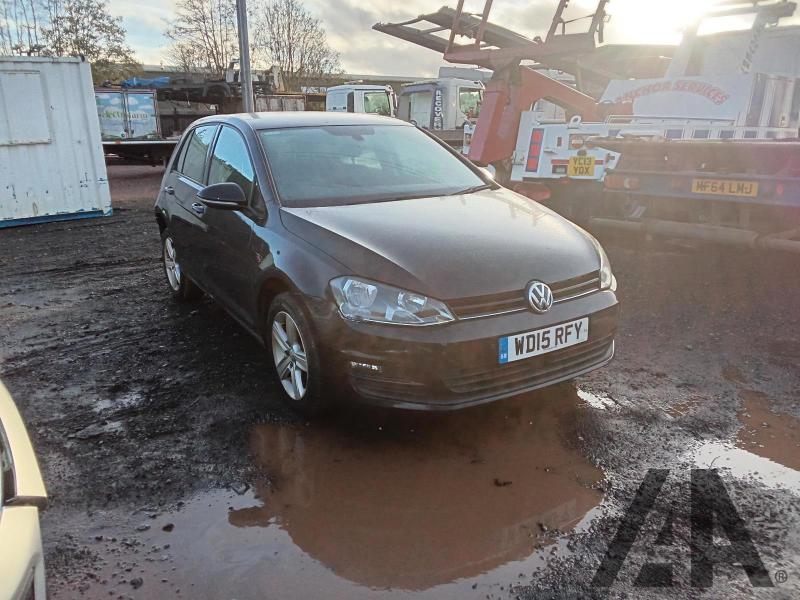 2015 VOLKSWAGEN GOLF MATCH TSI BLUEMOTION TECHNOLOG 1395cc TURBO PETROL SEMI AUTO 7 Speed 5 DOOR HATCHBACK