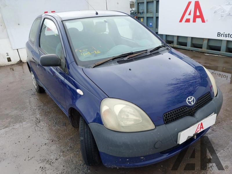 2001 TOYOTA YARIS S 998cc PETROL MANUAL 5 Speed 3 DOOR HATCHBACK