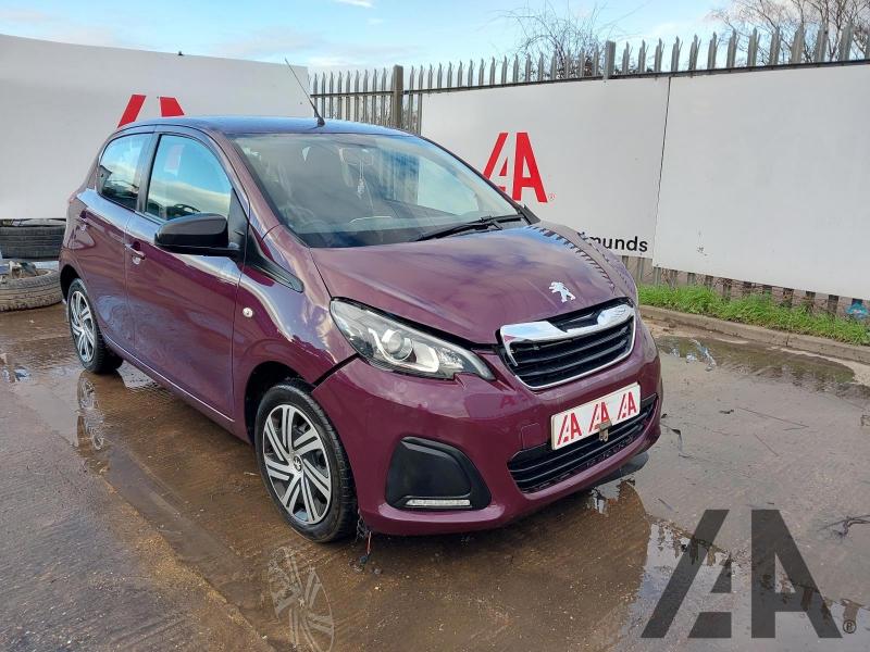 2014 PEUGEOT 108 ACTIVE 998cc PETROL MANUAL 5 Speed 5 DOOR HATCHBACK