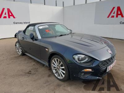 Image of 2018 FIAT 124 SPIDER MULTIAIR LUSSO PLUS 1368cc TURBO PETROL MANUAL 6 Speed 2 DOOR CONVERTIBLE