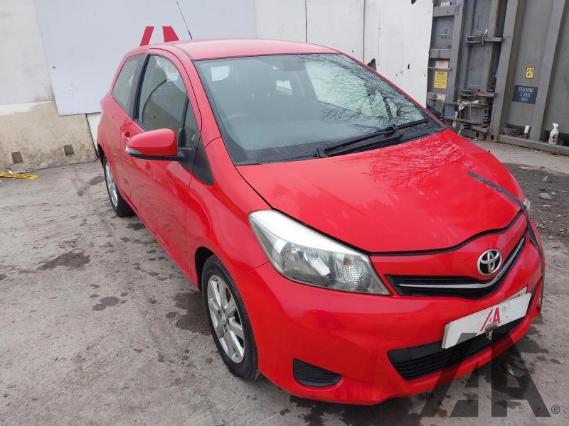 2013 TOYOTA YARIS VVT-I TR 1329cc PETROL MANUAL 6 Speed 3 DOOR HATCHBACK