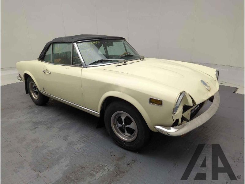 1978 FIAT 124 1756cc PETOL MANUAL CONVERTIBLE