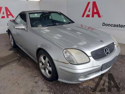 Image of 2003 MERCEDES SLK SLK200 KOMPRESSOR 1998cc SUPER PETROL AUTOMATIC 5 Speed 2 DOOR CONVERTIBLE