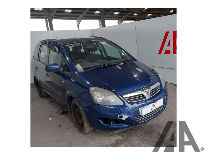 2010 VAUXHALL ZAFIRA LIFE 1598cc PETROL MANUAL 5 Speed 5 DOOR MPV