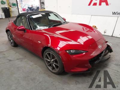 Image of 2016 MAZDA MX-5 SPORT NAV 1998cc PETROL MANUAL 6 Speed 2 DOOR CONVERTIBLE