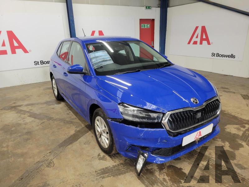 2022 SKODA FABIA SE COMFORT MPI 999cc PETROL MANUAL 5 DOOR HATCHBACK