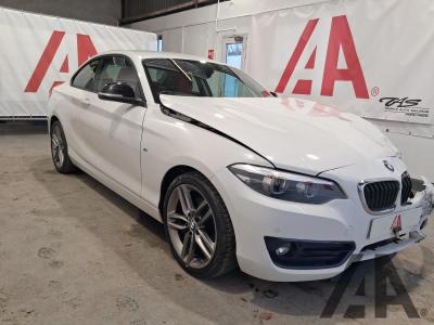 Image of 2018 BMW 2 SERIES 220D SPORT 1995cc TURBO DIESEL AUTOMATIC 2 DOOR COUPE