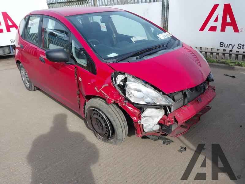 2013 HONDA JAZZ I-VTEC S AC 1198cc PETROL MANUAL 5 Speed 5 DOOR HATCHBACK