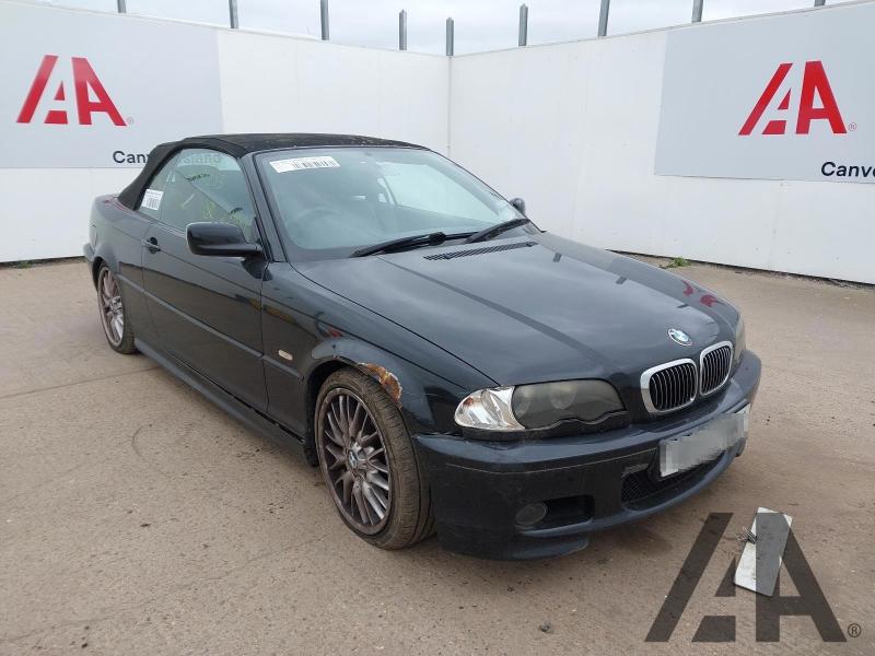 2002 BMW 3 SERIES 325CI 2494cc PETROL AUTOMATIC 5 Speed 2 DOOR CONVERTIBLE