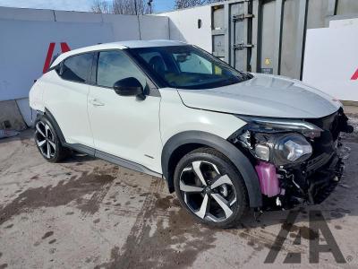 2022 NISSAN JUKE TEKNA 1598cc TURBO PETROL/ELECTRIC CVT 5 DOOR HATCHBACK