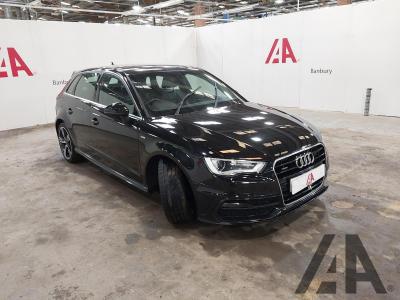 Image of 2016 AUDI A3 TDI QUATTRO S LINE NAV 1968cc TURBO DIESEL MANUAL 6 Speed 5 DOOR HATCHBACK