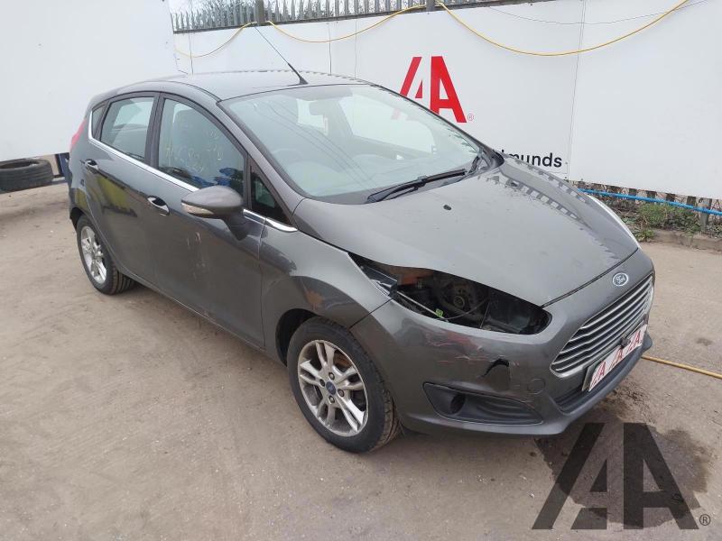 2016 FORD FIESTA ZETEC 1242cc PETROL MANUAL 5 Speed 5 DOOR HATCHBACK