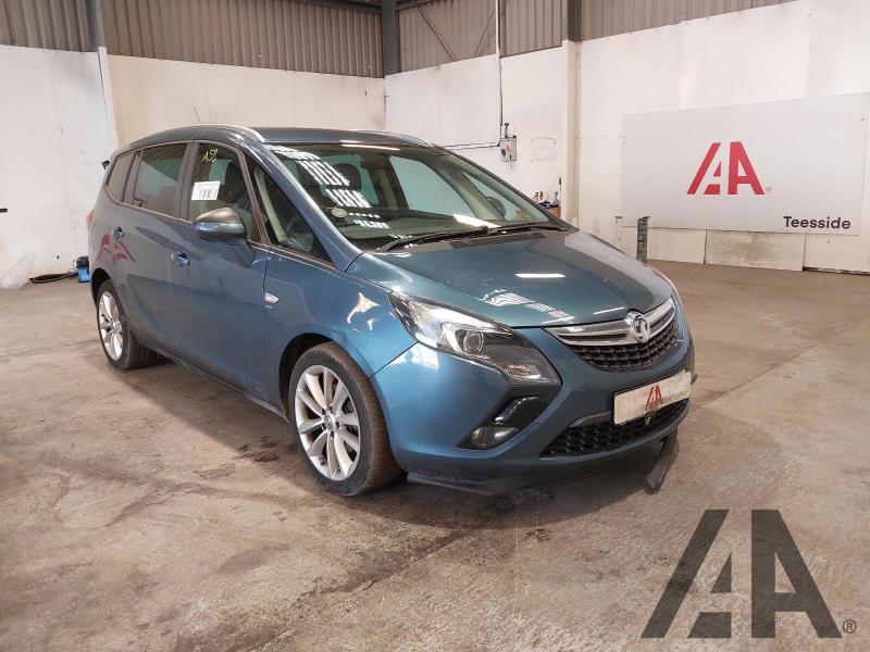 2015 VAUXHALL ZAFIRA TOURER SRI 1364cc TURBO PETROL MANUAL 6 Speed 5 DOOR MPV