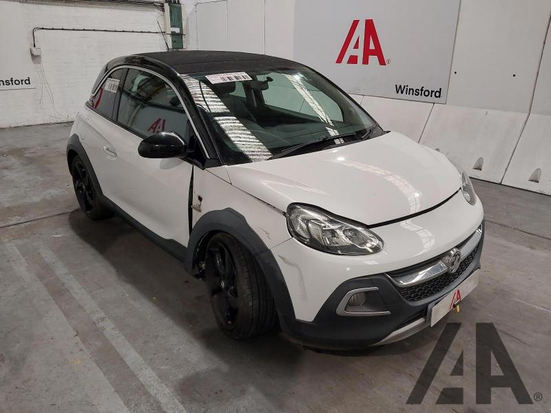 2015 VAUXHALL ADAM ROCKS AIR 1229cc PETROL MANUAL 5 Speed 3 DOOR HATCHBACK