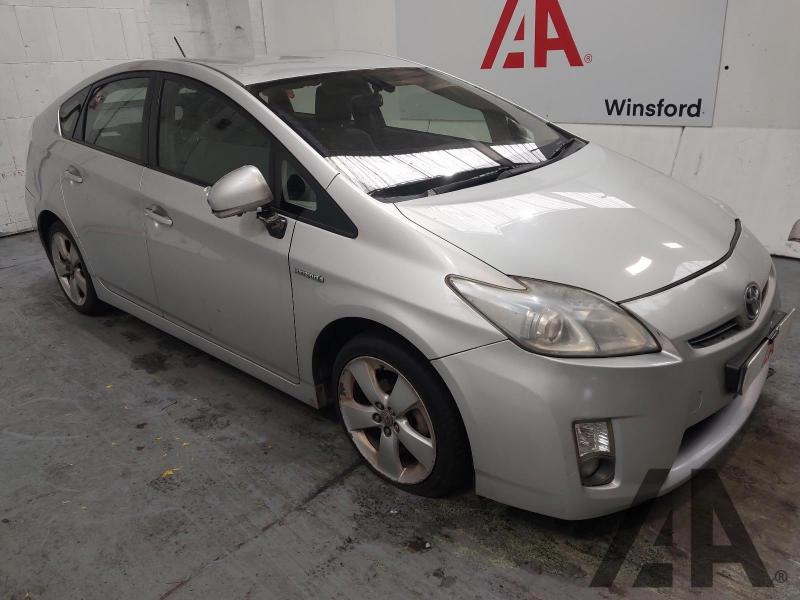 2010 TOYOTA PRIUS T SPIRIT VVT-I 1797cc PETROL/ELECTRIC CVT 5 DOOR HATCHBACK