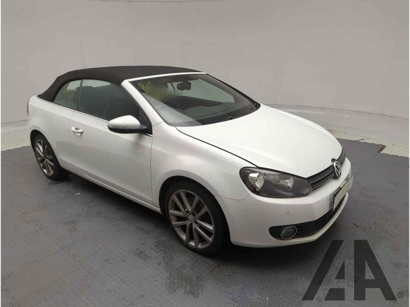 2012 VOLKSWAGEN GOLF GT TSI 1390cc TURBO PETROL MANUAL 6 Speed 2 DOOR CONVERTIBLE