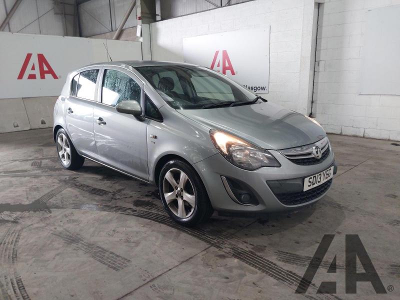 2013 VAUXHALL CORSA SXI AC 1229cc PETROL MANUAL 5 DOOR HATCHBACK