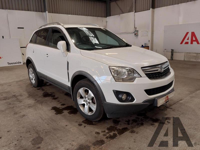 2012 VAUXHALL ANTARA EXCLUSIV CDTI 2WD S/S 2231cc TURBO DIESEL MANUAL 6 Speed 5 DOOR HATCHBACK