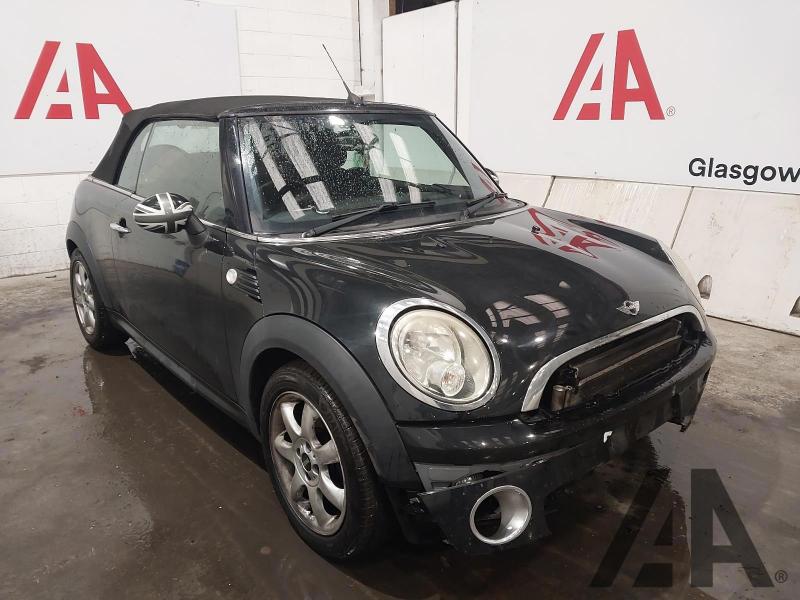 2010 MINI CONVERTIBLE COOPER 1598cc PETROL MANUAL 6 Speed 2 DOOR CONVERTIBLE