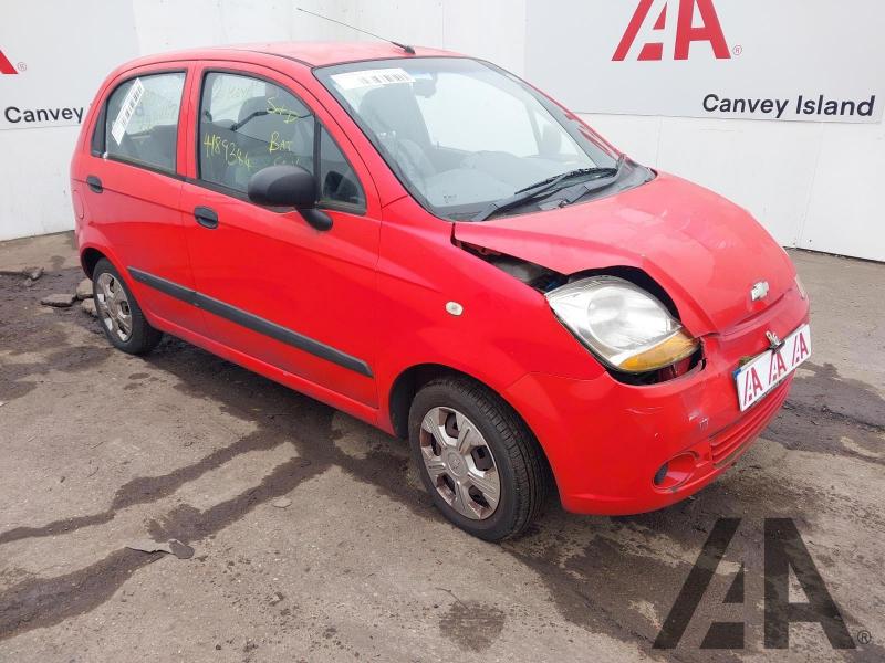 2010 CHEVROLET MATIZ S 796cc PETROL MANUAL 5 Speed 5 DOOR HATCHBACK