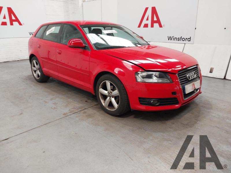 2009 AUDI A3 SPORTBACK MPI SE TECHNIK 1595cc PETROL SEMI AUTO 7 Speed 5 DOOR HATCHBACK