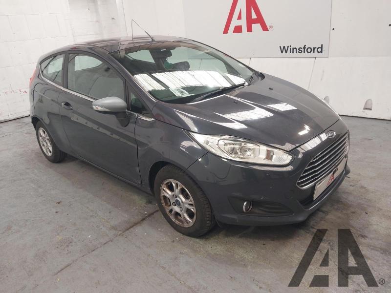 2014 FORD FIESTA ZETEC ECONETIC TDCI 1560cc TURBO DIESEL MANUAL 5 Speed 3 DOOR HATCHBACK