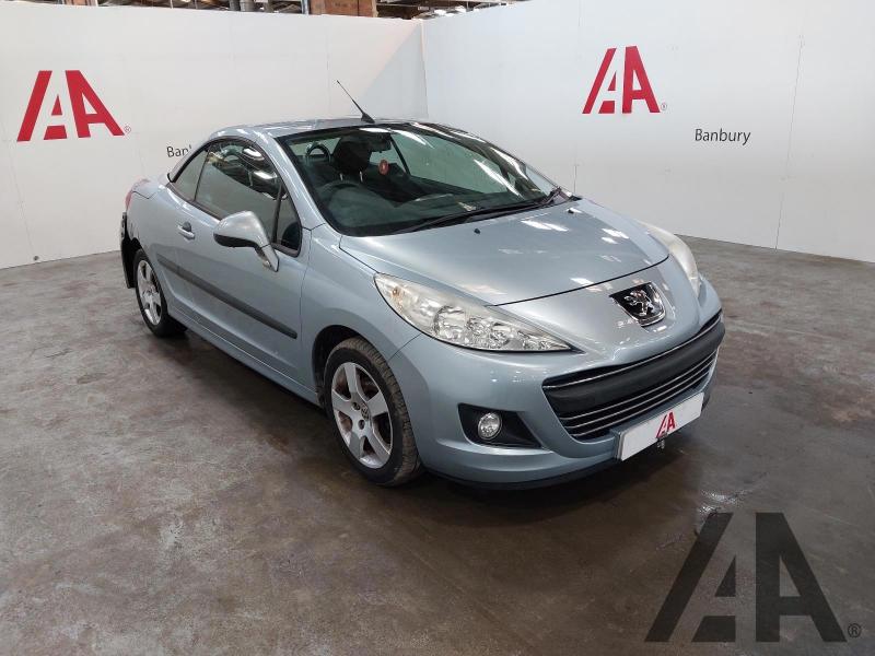 2010 PEUGEOT 207 CC SPORT 1598cc PETROL MANUAL 5 Speed 2 DOOR CONVERTIBLE