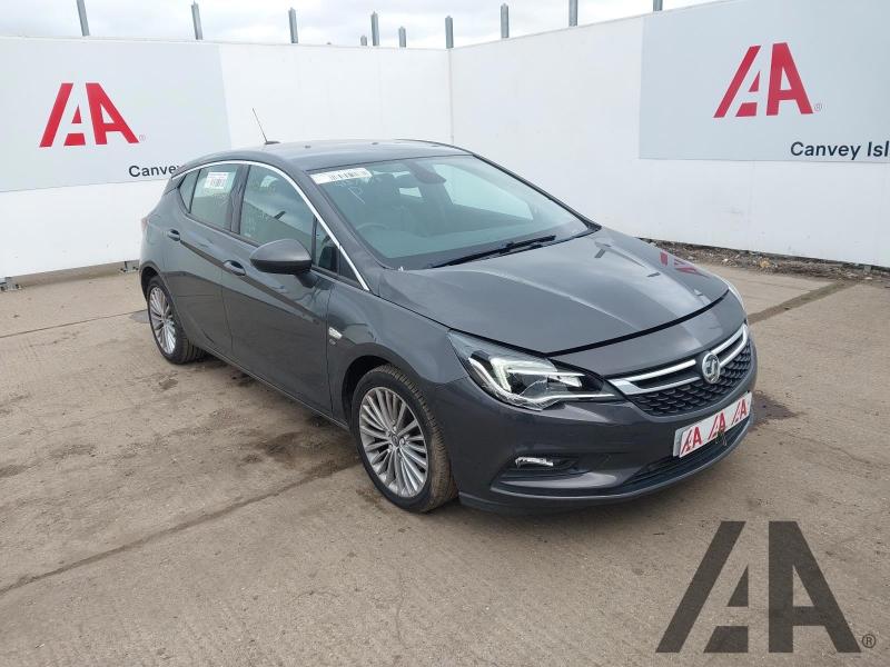 2016 VAUXHALL ASTRA ELITE CDTI 1598cc TURBO DIESEL AUTOMATIC 6 Speed 5 DOOR HATCHBACK