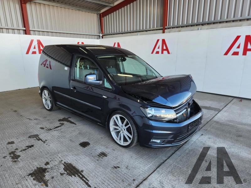 2018 VOLKSWAGEN CADDY C20 TDI HIGHLINE 1968cc TURBO DIESEL MANUAL PANEL VAN