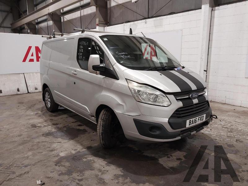 2016 FORD TRANSIT CUSTOM 270 LIMITED LR P/V 2198cc TURBO DIESEL MANUAL 6 Speed PANEL VAN