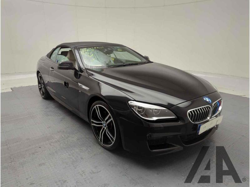 2018 BMW 6 SERIES 640D M SPORT 2993cc TURBO DIESEL AUTOMATIC 2 DOOR CONVERTIBLE