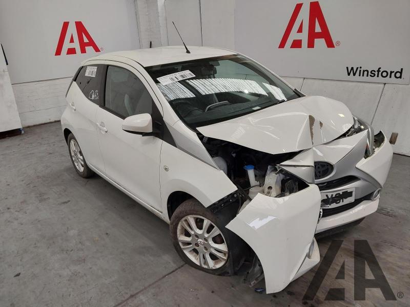 2016 TOYOTA AYGO VVT-I X-PURE 998cc PETROL MANUAL 5 DOOR HATCHBACK