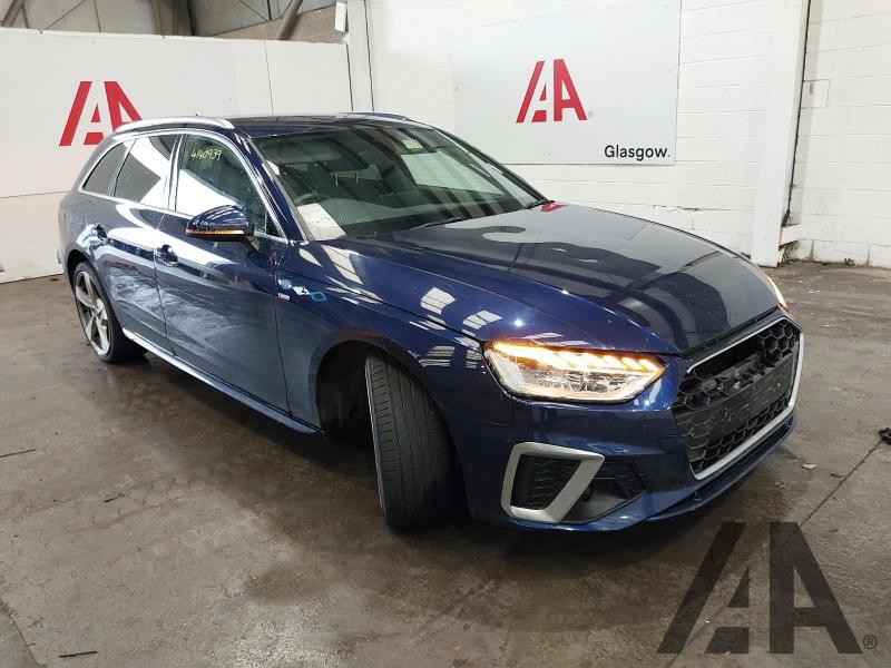 2021 AUDI A4 AVANT TDI S LINE 35 MHEV 1968cc TURBO DIESEL SEMI AUTO 5 DOOR ESTATE