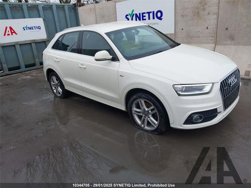 2013 AUDI Q3 TDI QUATTRO S LINE 1968cc TURBO DIESEL MANUAL 5 DOOR ESTATE