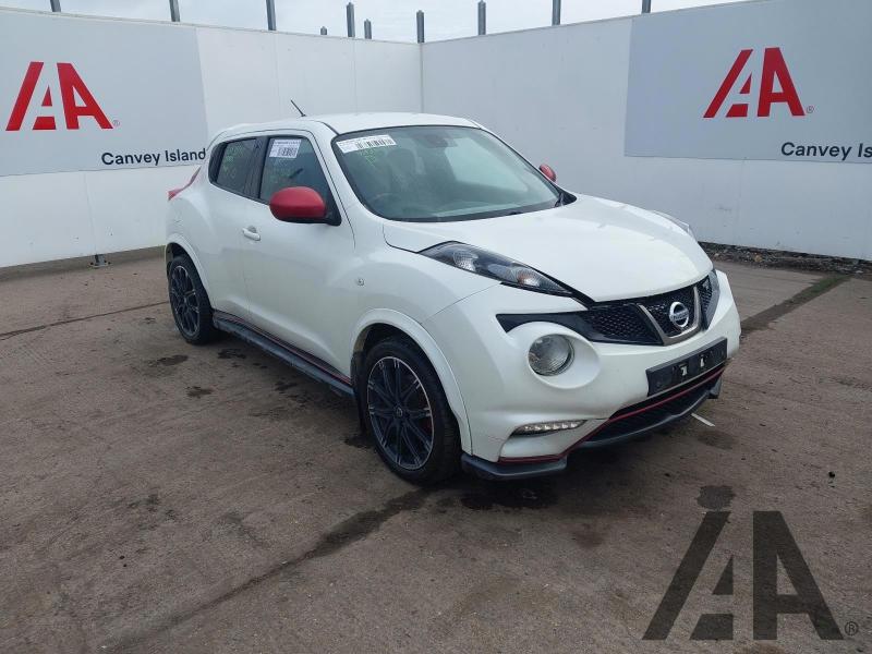 2013 NISSAN JUKE NISMO DIG-T 1618cc TURBO PETROL MANUAL 6 Speed 5 DOOR HATCHBACK